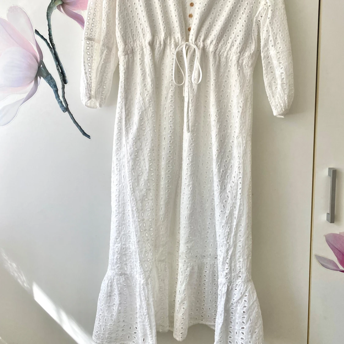 Vit långklänning - 2