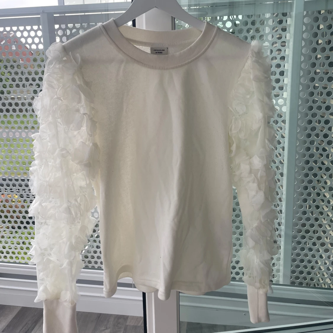 Jdyfairview Sweatshirt white alyssum