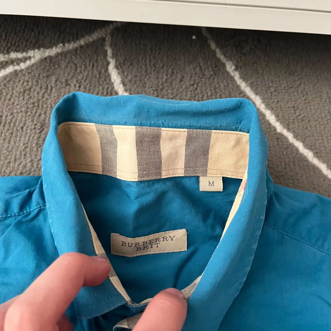 Burberry skjorta blå - 2