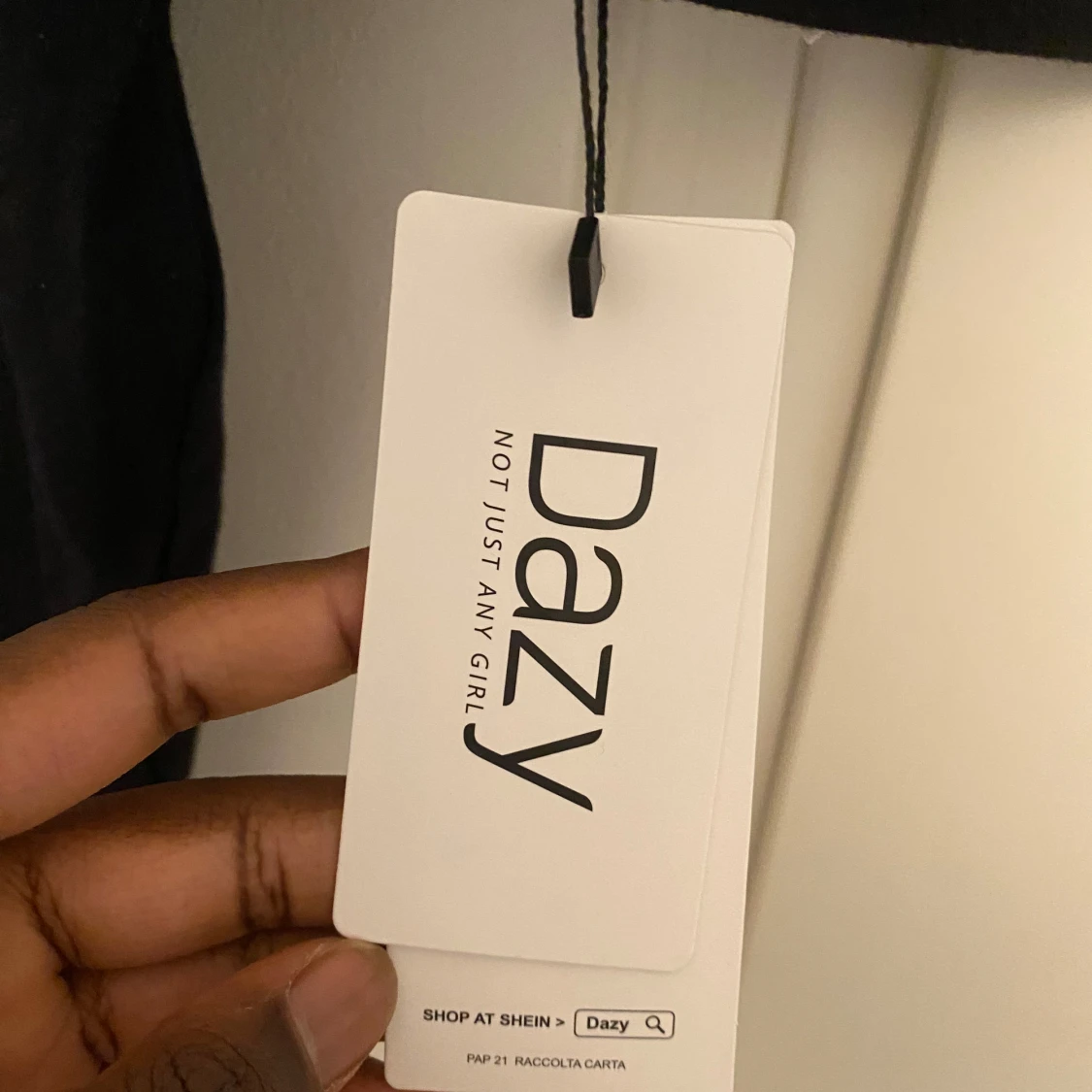 2 croppade långärmade toppar Dazy - 3