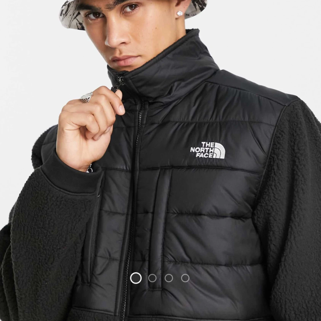 Svart fleecejacka från The North Face - 1