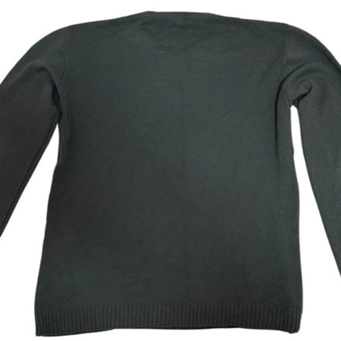 Argyle-mönstrad stickad tröja - 1