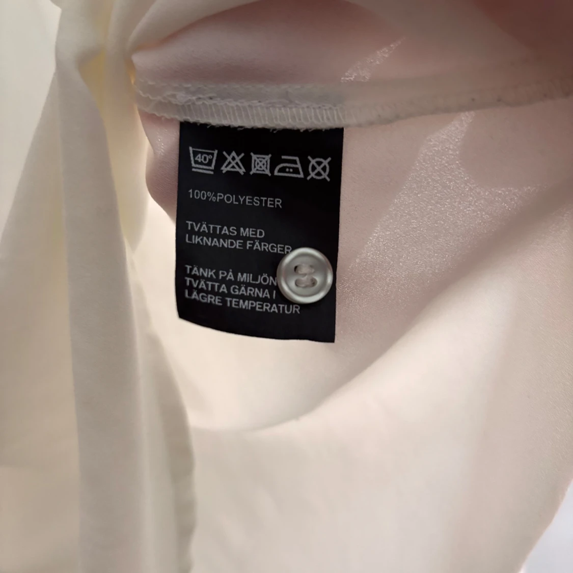 Vit/Cremevit Blus Åhléns - 1