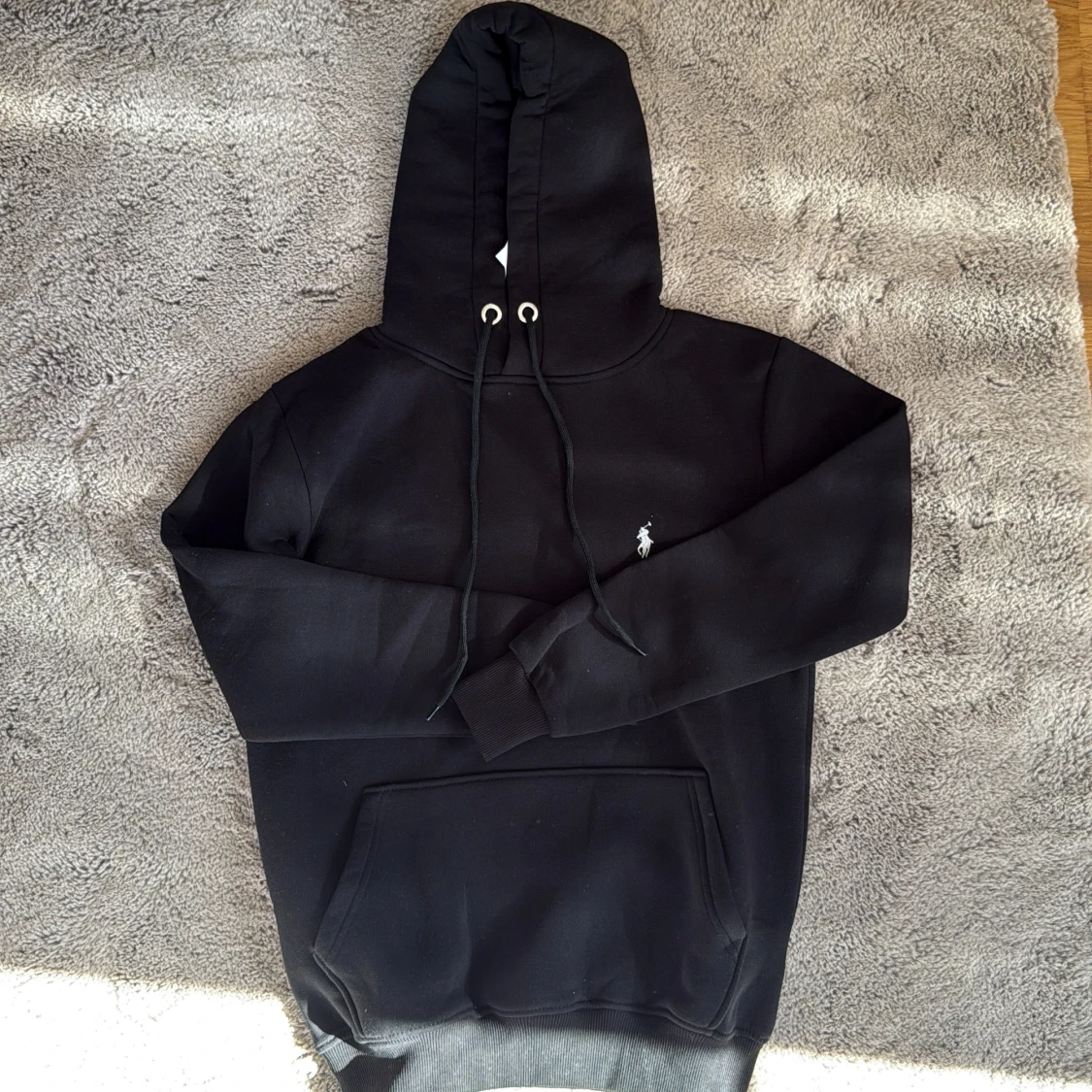 Svart hoodie från Ralph Lauren