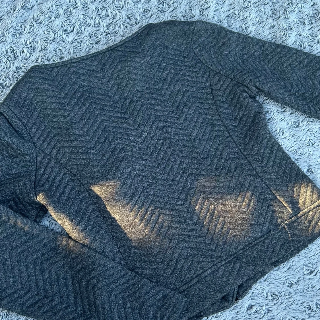 Grå quiltad jacka från Divided - 1