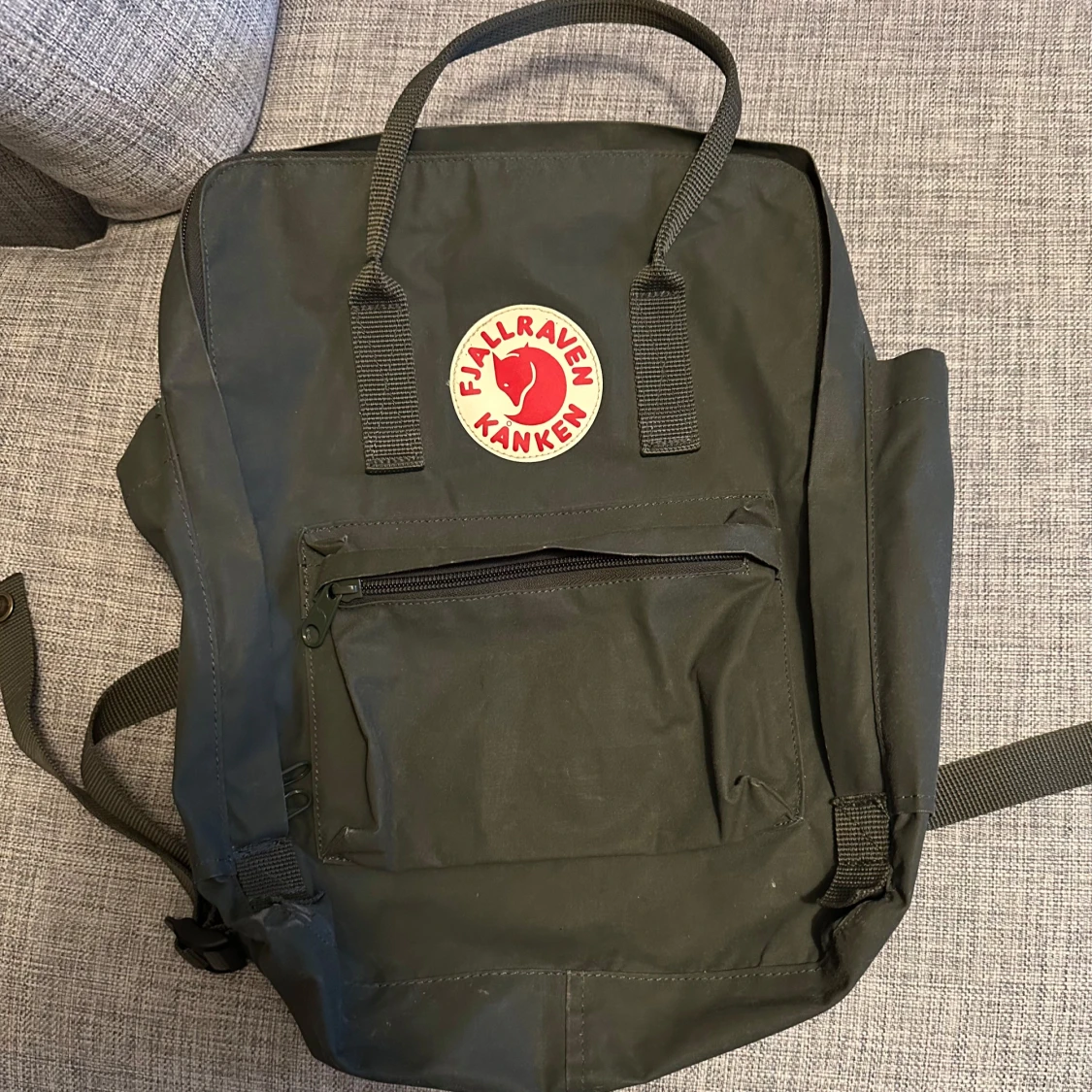 Grön ryggsäck från Fjällräven