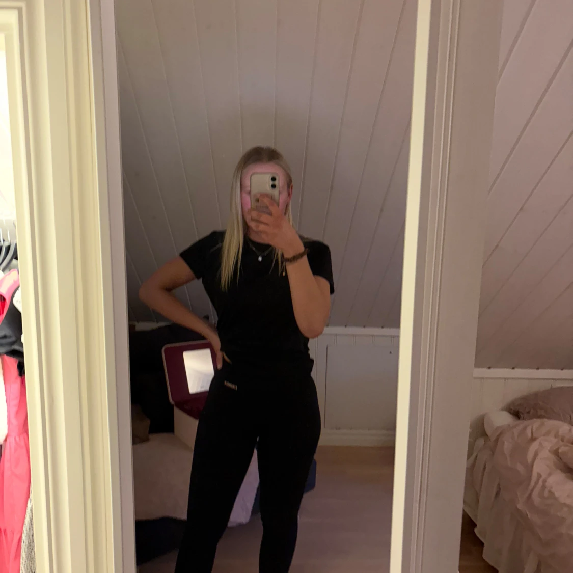 Svarta Stronger tights