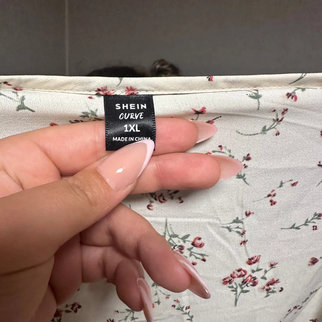 Blommig långklänning från SHEIN Curve - 2