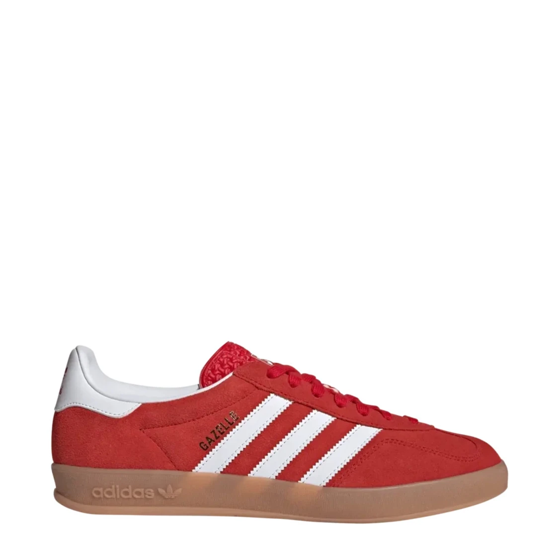 Adidas Gazelle röda mocka - 1