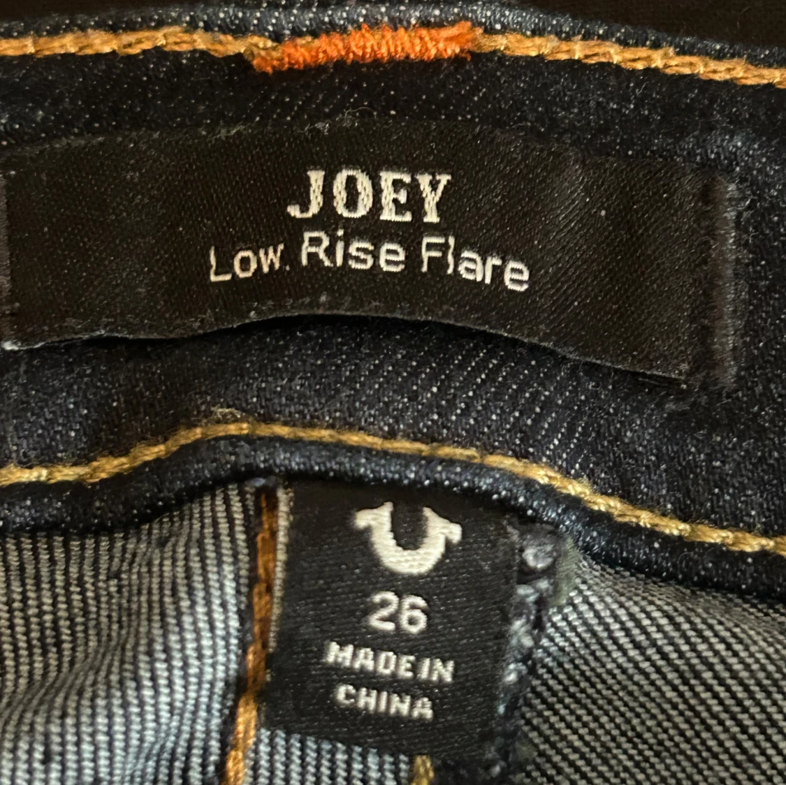 Mörkblå True Religion Joey Flare Jeans - 2