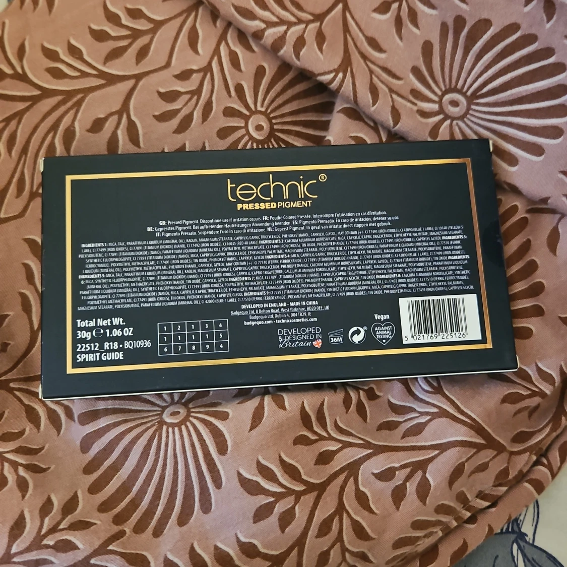 Ögonskuggspalett Spirit Guide från Technic - 1