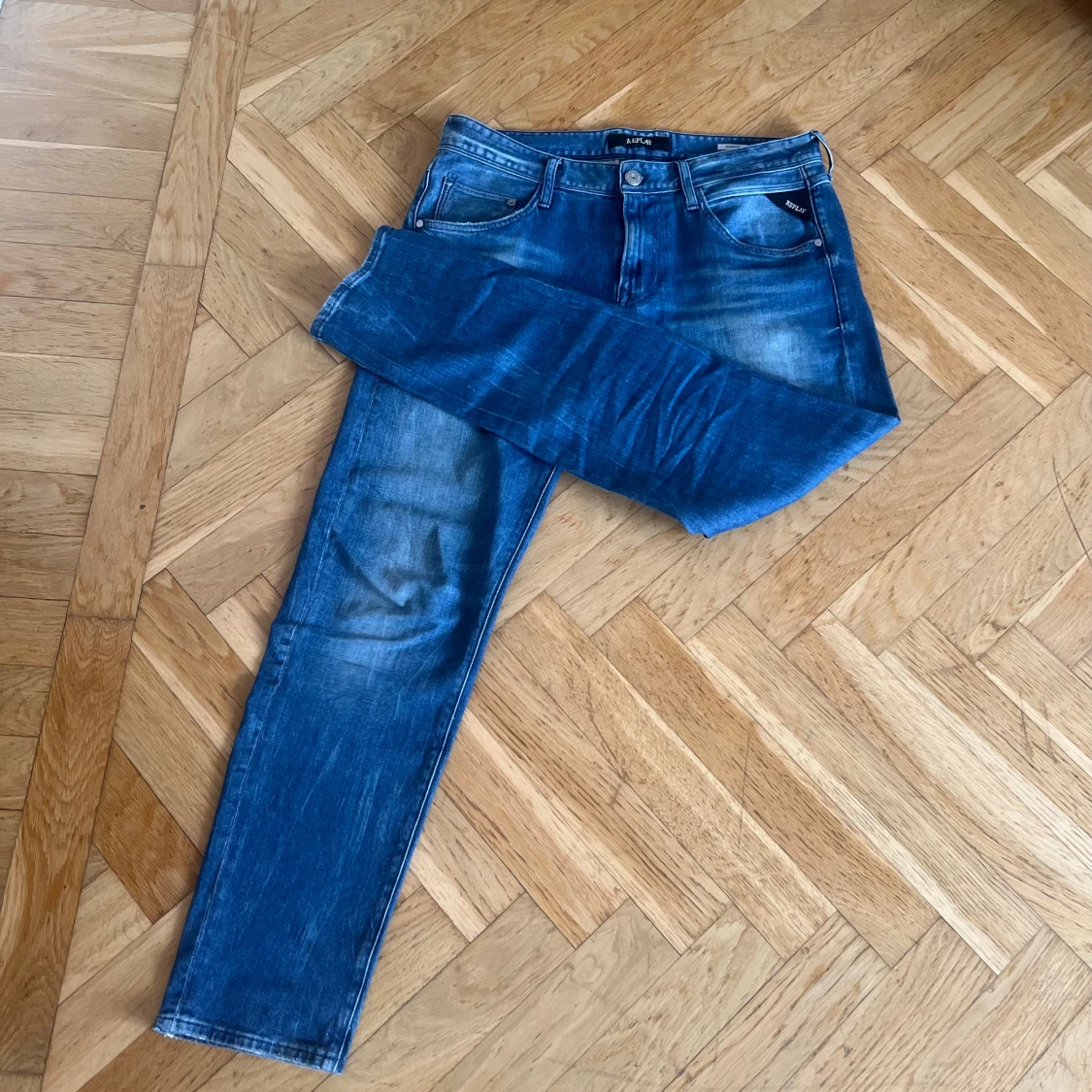 Blå jeans från Replay