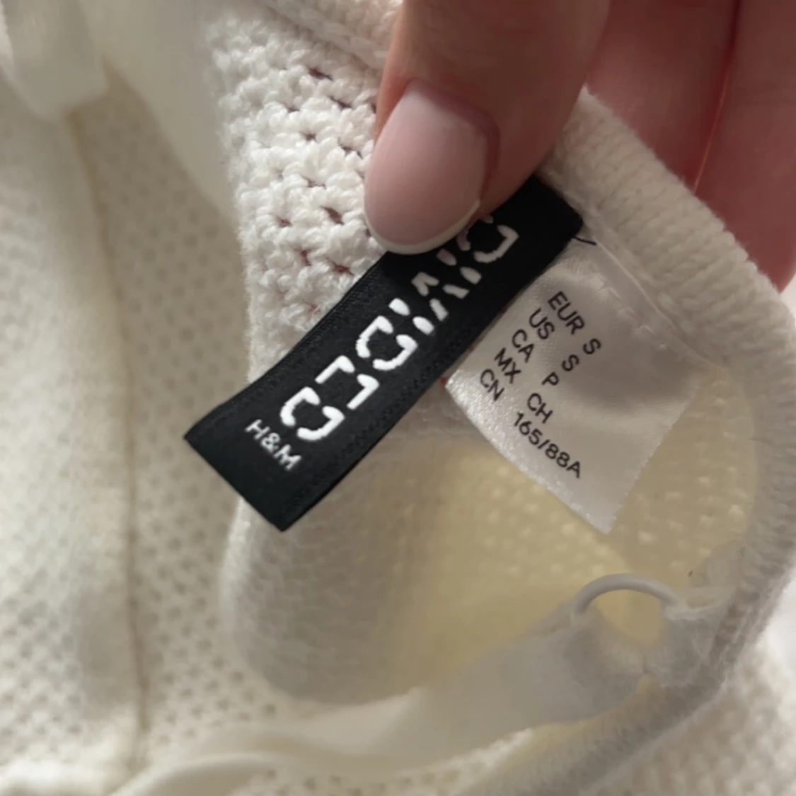 Vit linnetopp från H&M - 2