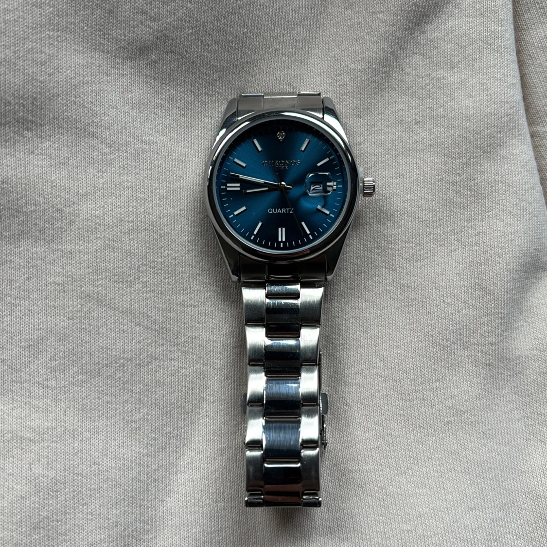 Blå klocka från Chronos