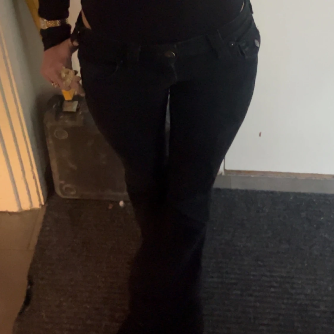 Svarta bootcut True Religion jeans - 2