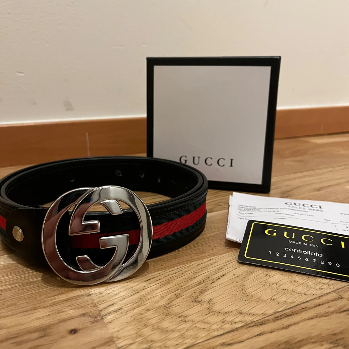 Gucci bälte