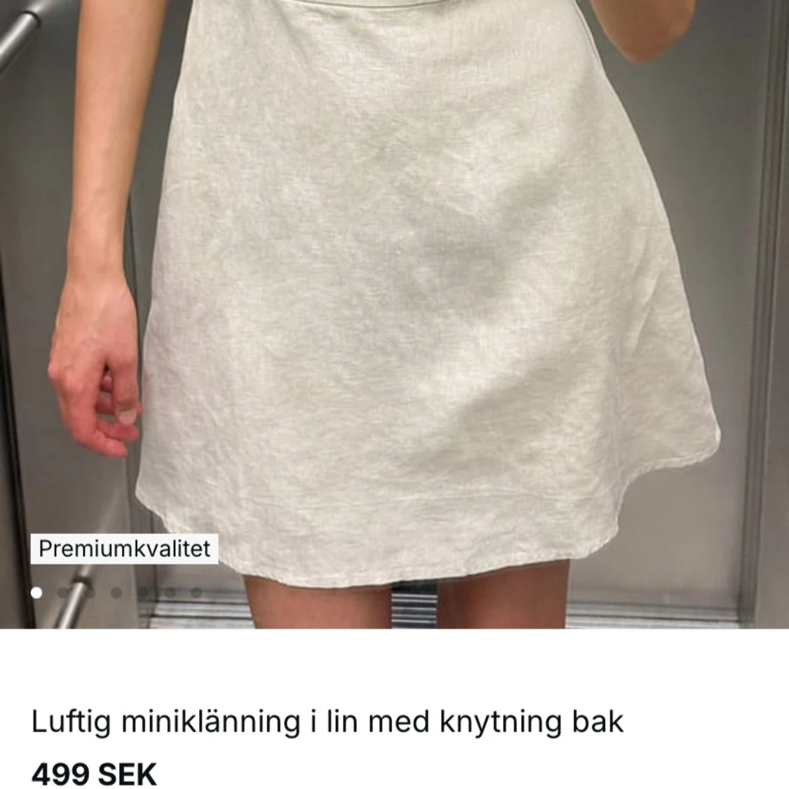 Somrig linneklänning från NA-KD - 2