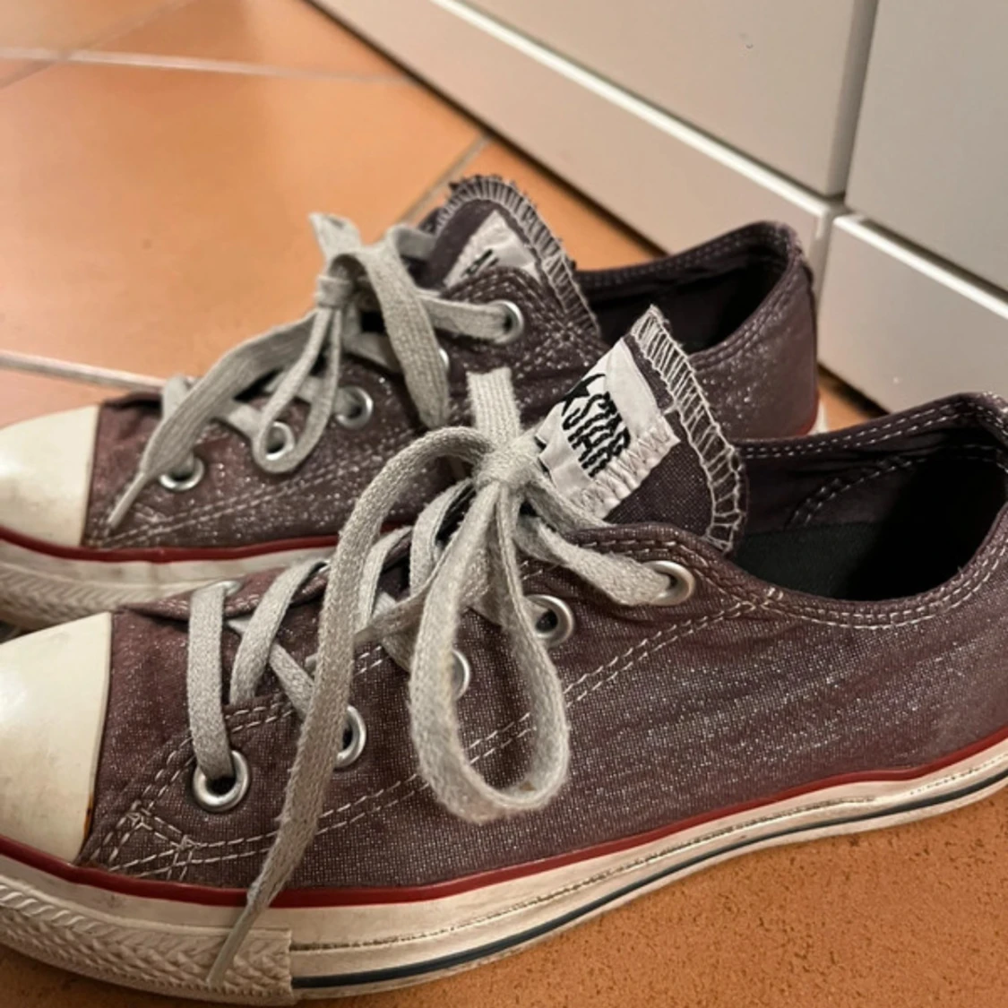 Lila Converse All Star sneakers - 1