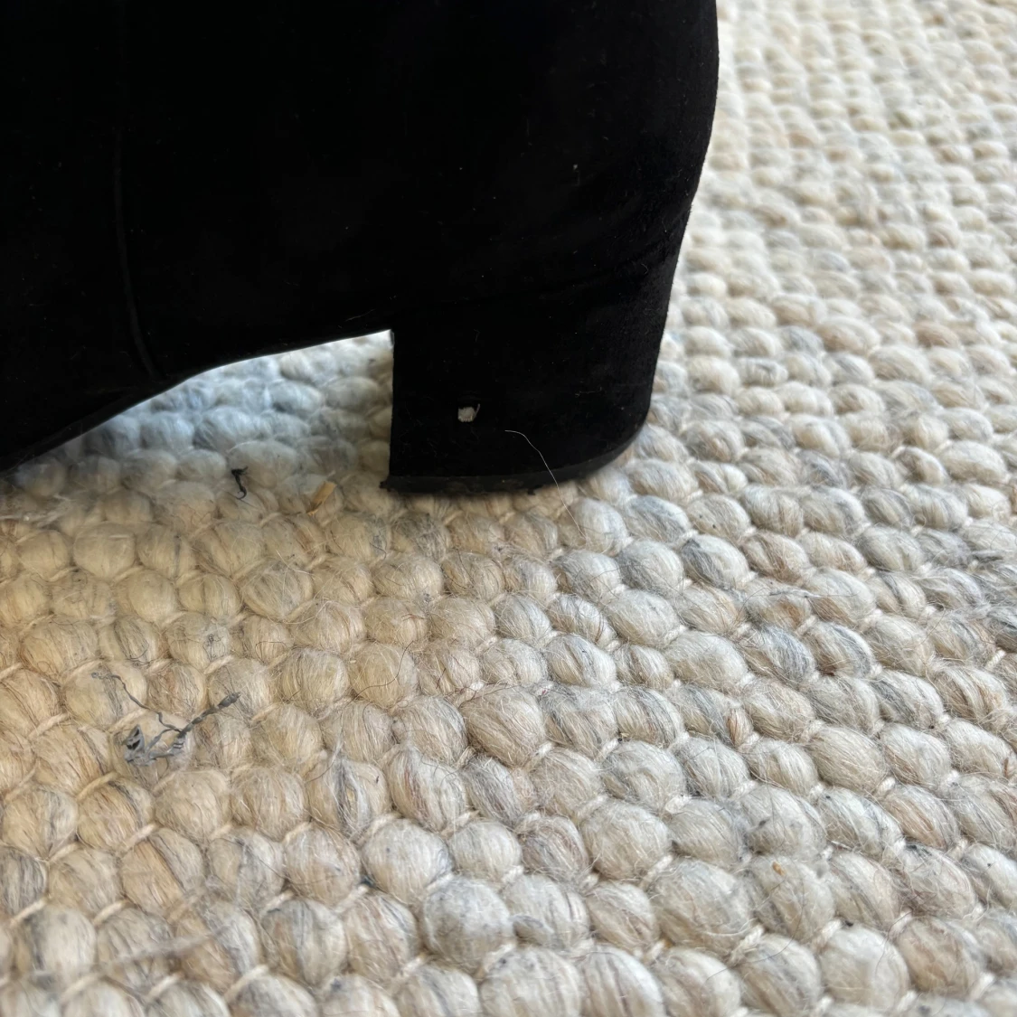 Svarta mocka boots med klack från tamaris  - 2