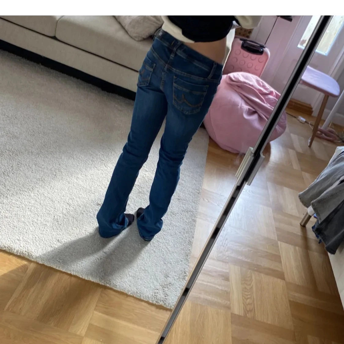 Blå jeansbyxor från LTB Valerie - 2