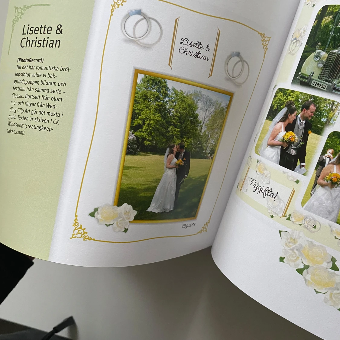 Skapa fina albumsidor med Scrapbooking - 2