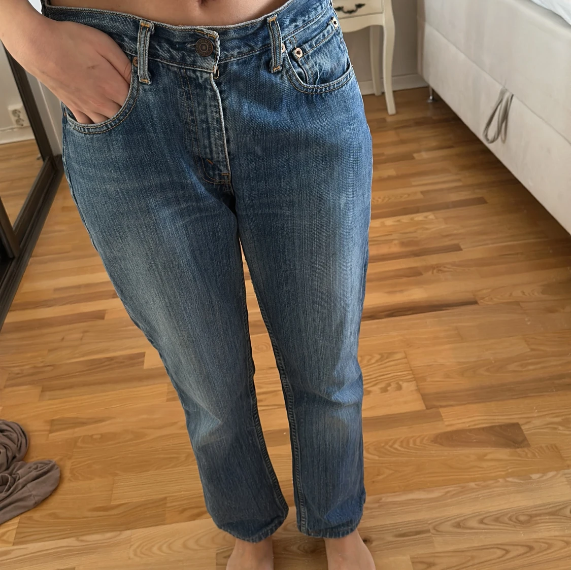 Levis 501 blå jeans W31 L34 - 1