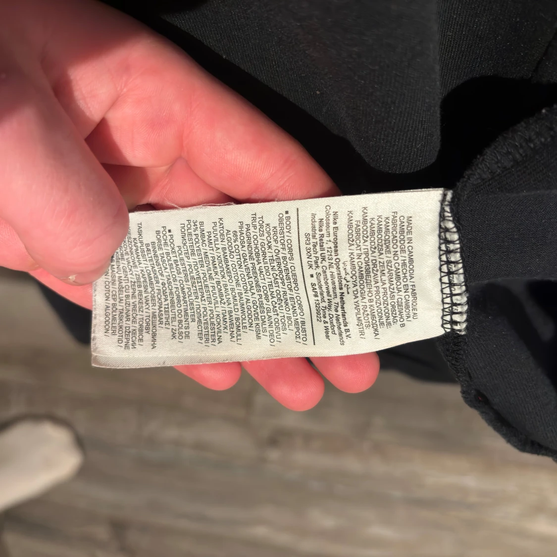 Svart Nike tech hoodie - 91