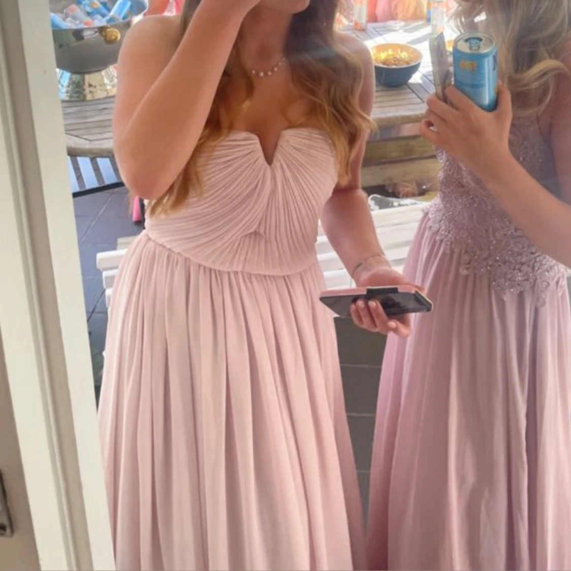Ljusrosa balklänning  - 2