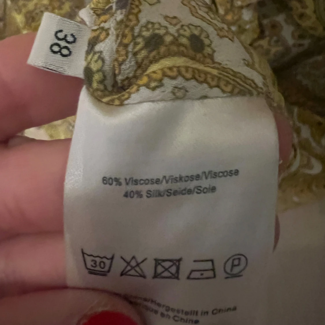 Pferdgarten gul blus storlek 38 - 3