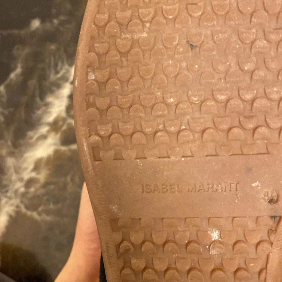 Svarta kilklackssneakers från Isabel Marant - 1