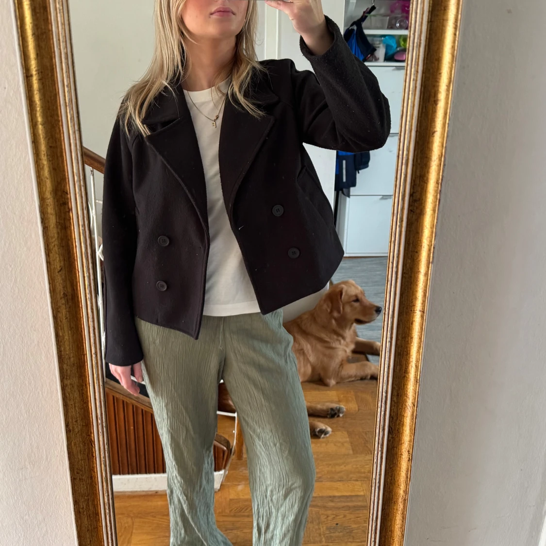 Svart kappa från H&M - 1