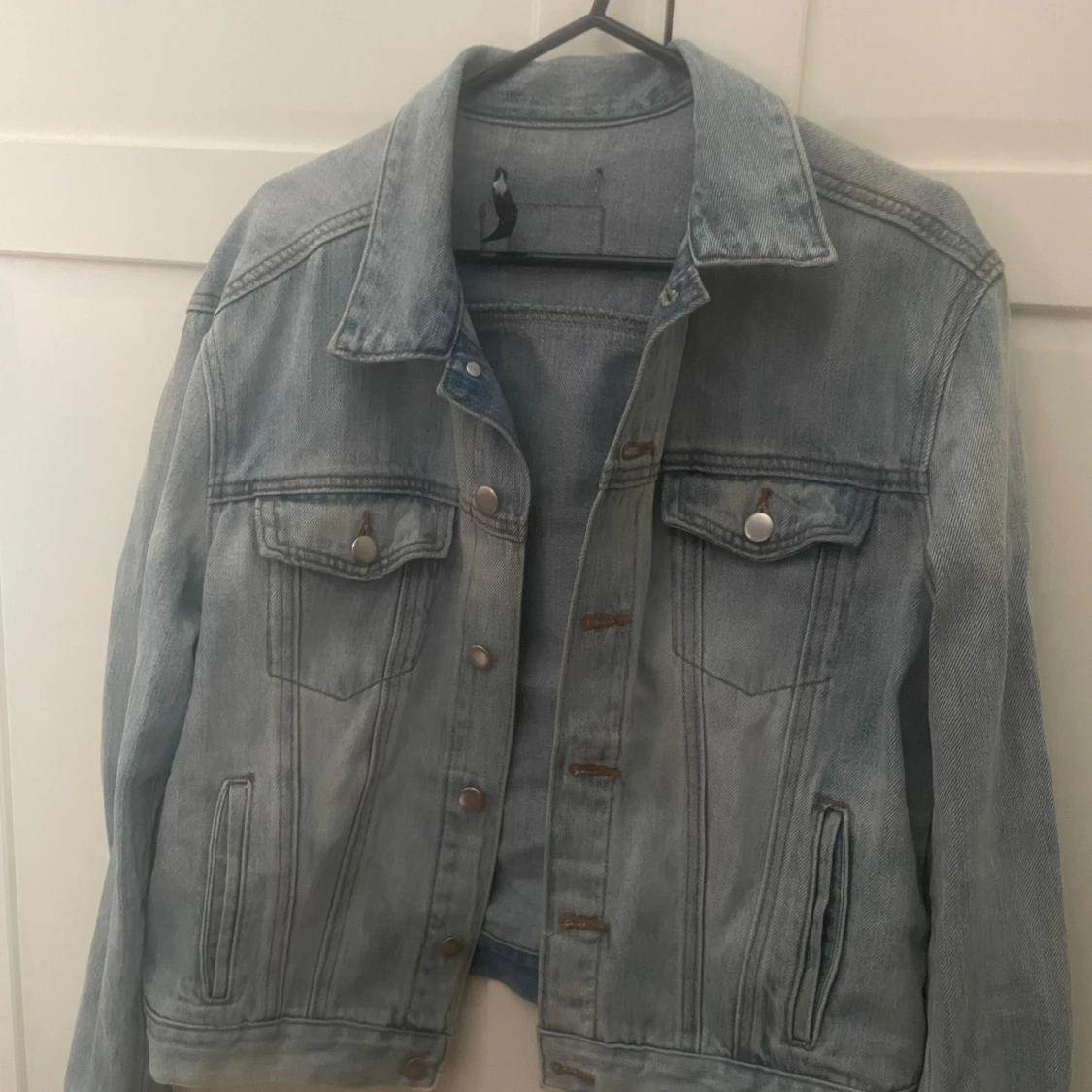 Ljusblå Jeansjacka - 90