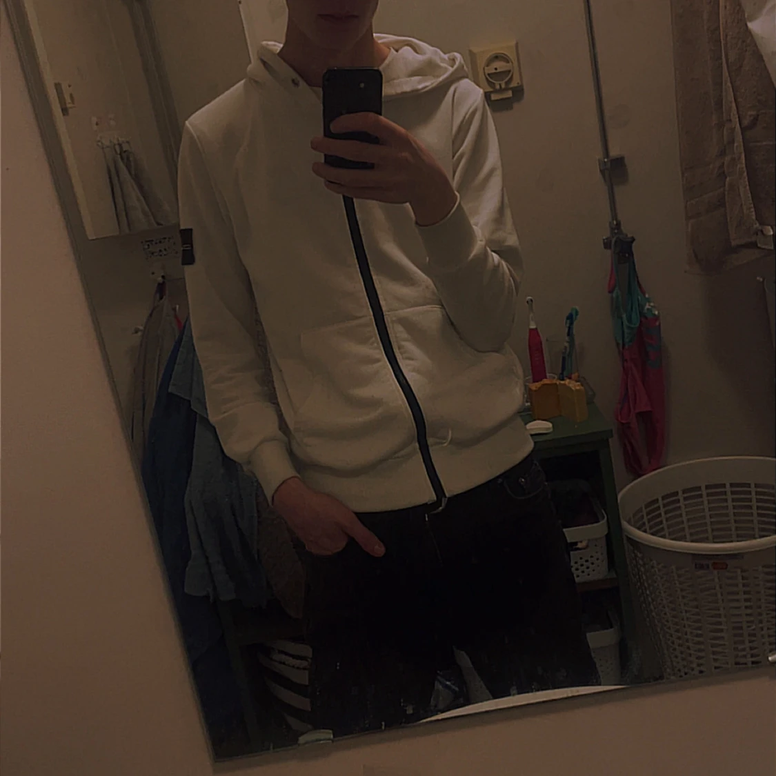 Vit hoodie från Stone Island - 2