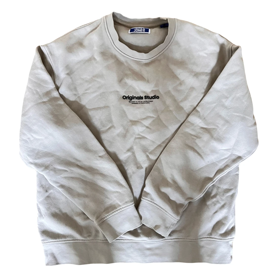 Beige sweatshirt från Jack & Jones