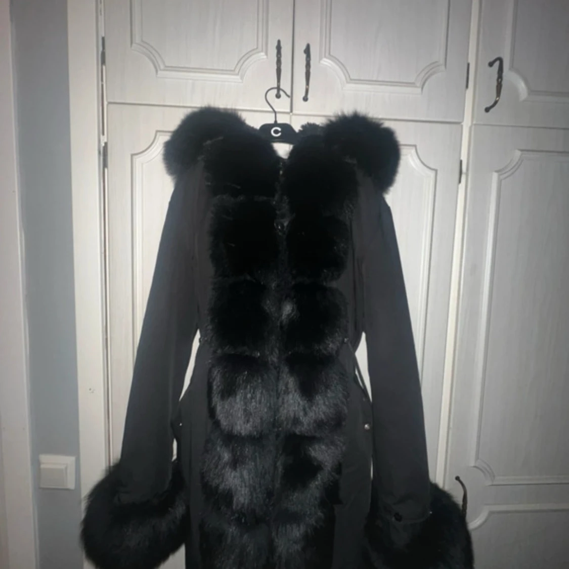 Svart parkajacka - 3