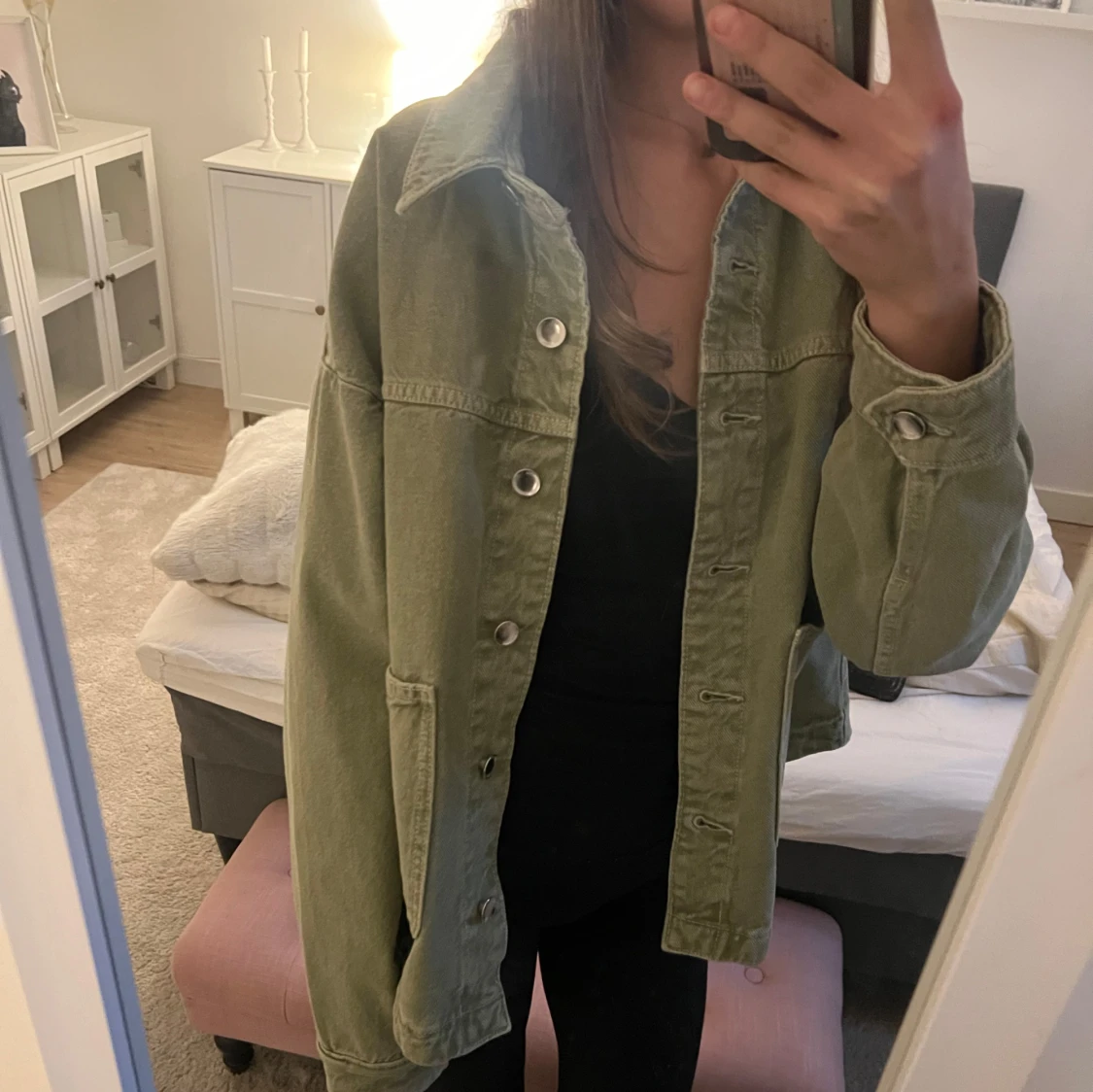 Grön Zara jacka - 1