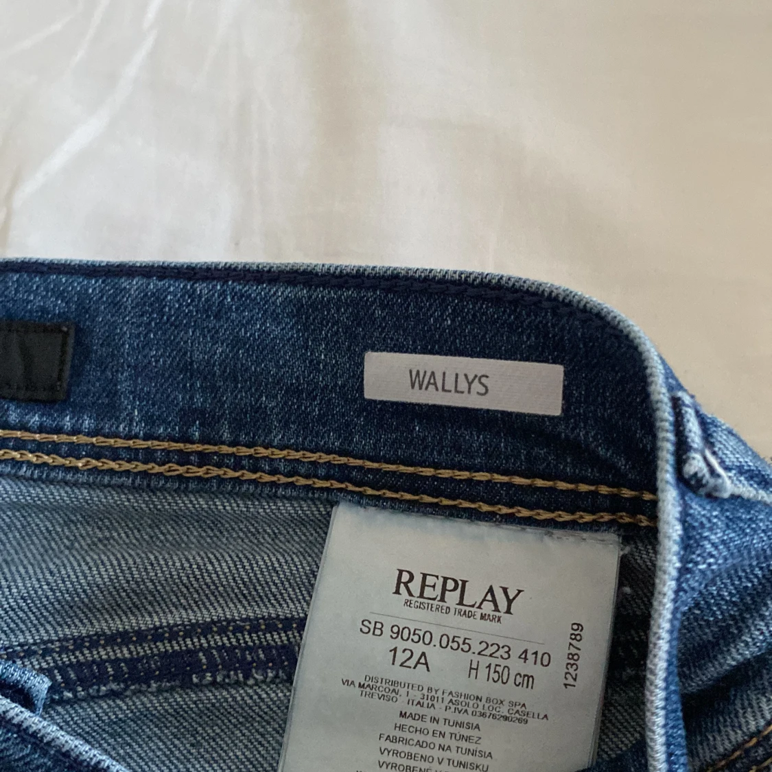 Blå jeansbyxor från Replay - 3