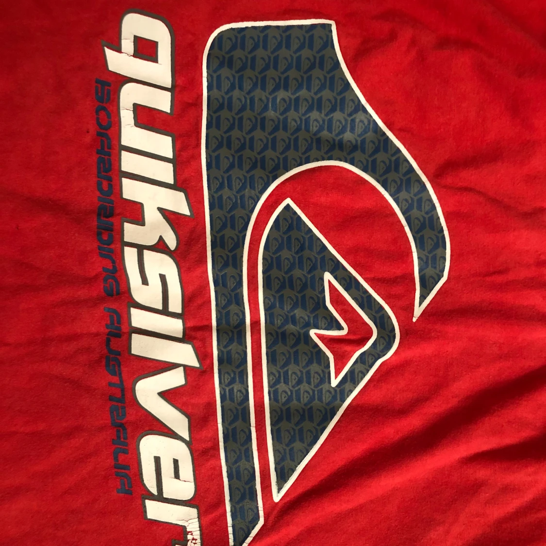 2000s quiksilver baggy tee - 2