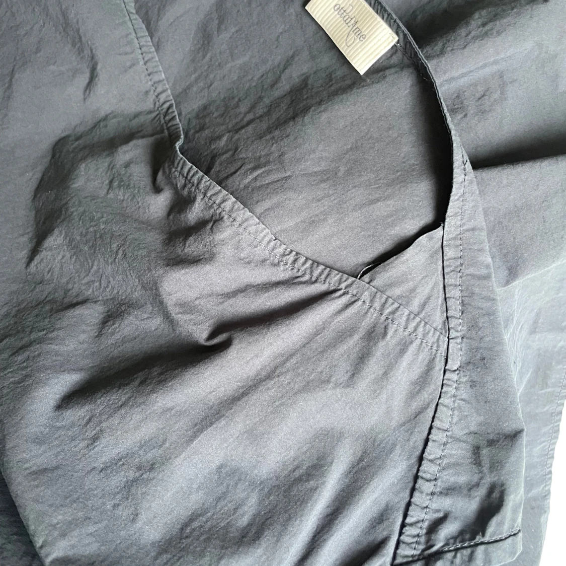 Mörkblå volangklänning från italienska Ottod'Ame - 2