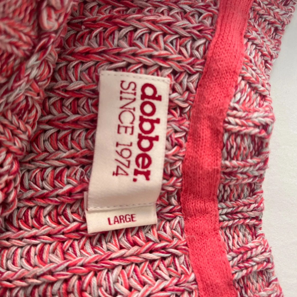 Rosa stickad tröja från Dobber - 2