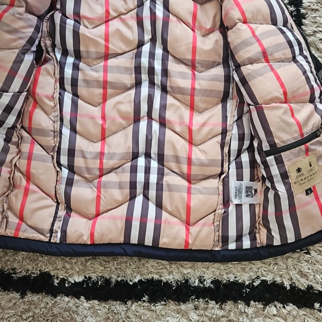 Blå pufferjacka  - 2