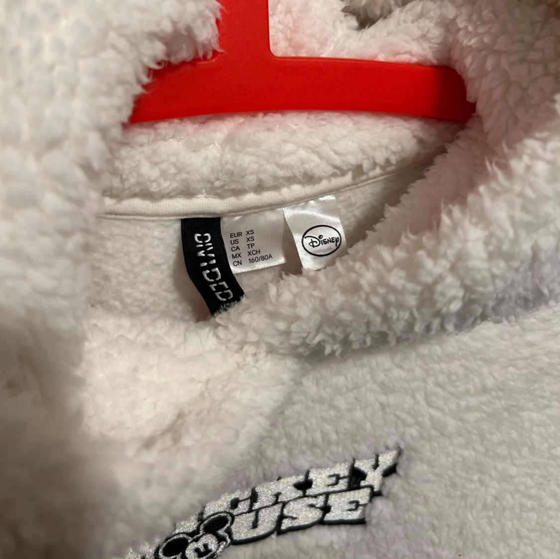 Vit teddy hoodie  - 2