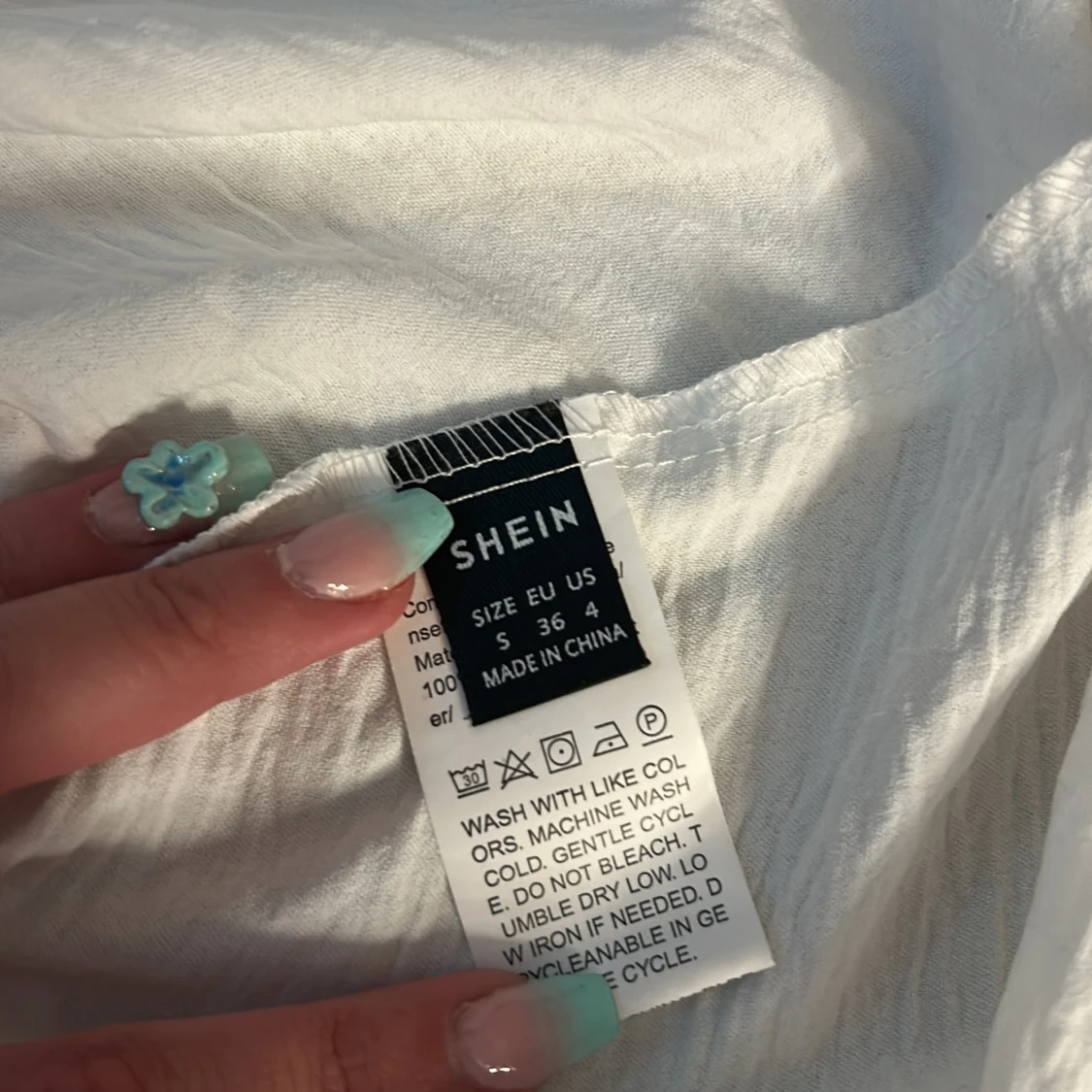 Vit volangkjol från SHEIN - 2