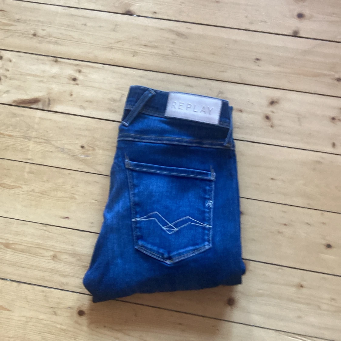 Replay Anbass slim jeans blå stl 29 - 4