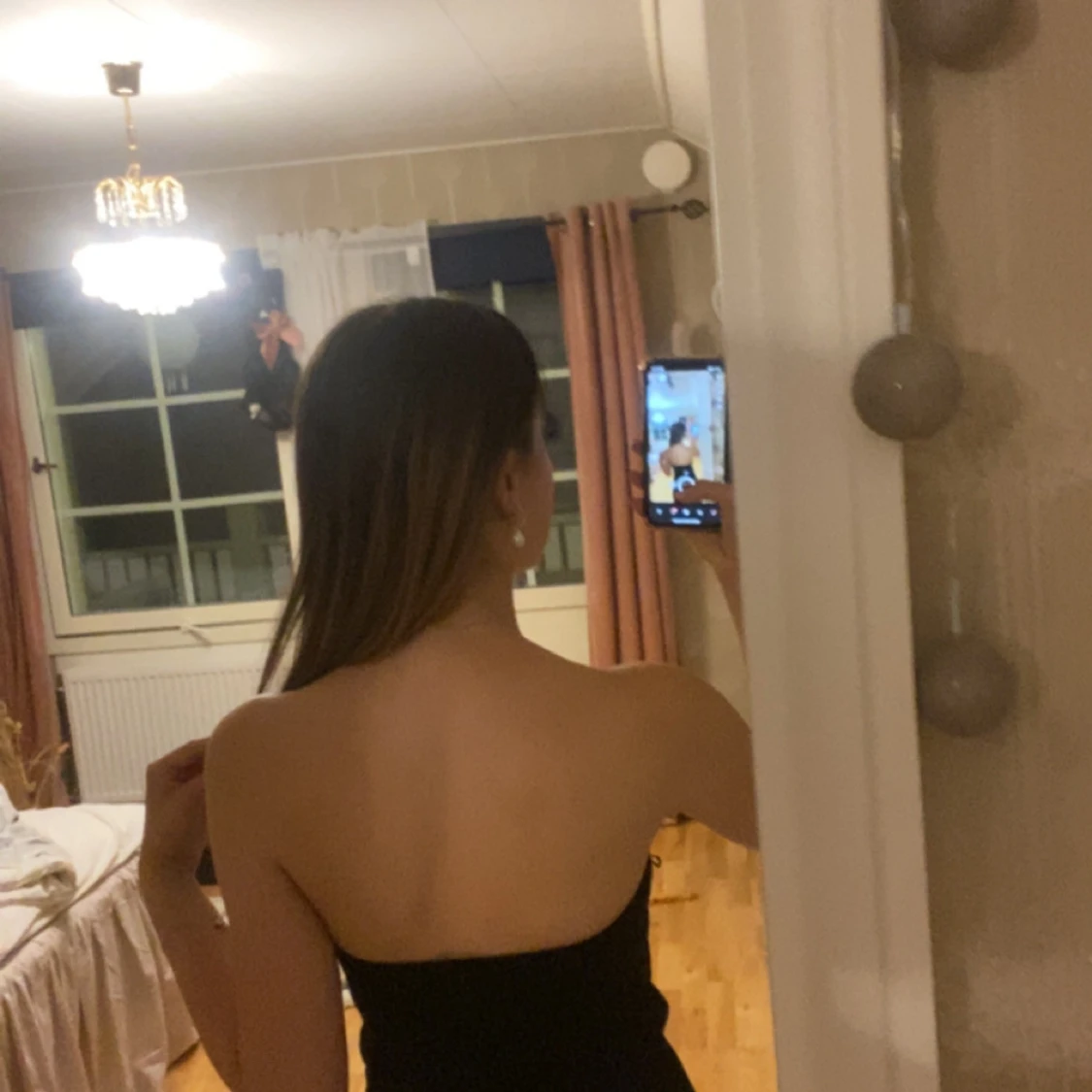 Svart ribbad tubtopp Gina Tricot XS - 1