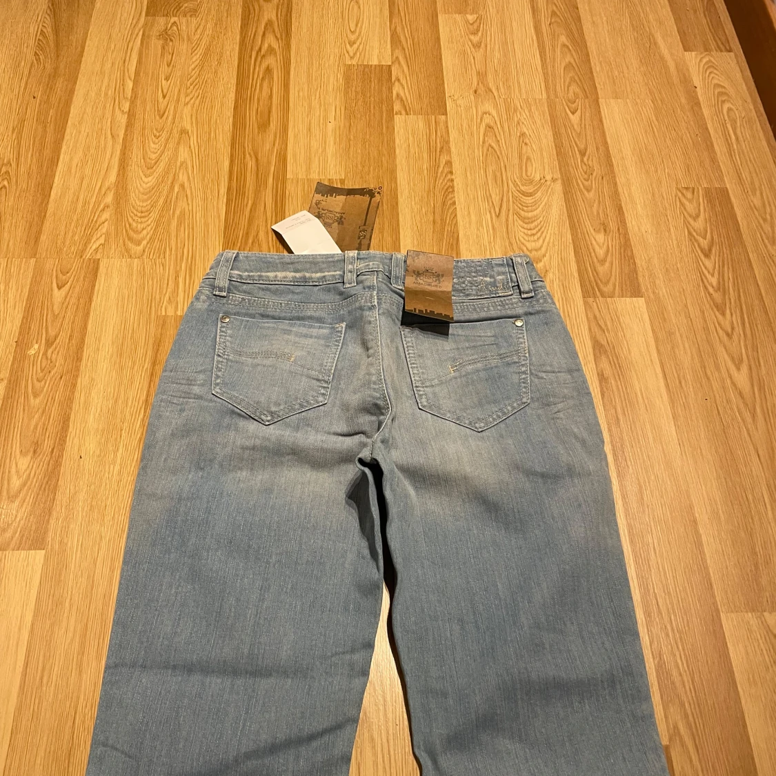 Lågmidjade bootcut jeans  - 2