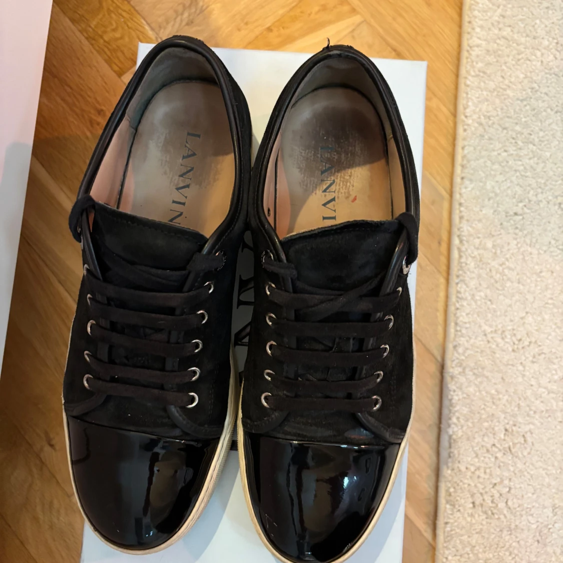 Svarta sneakers från Lanvin - 1