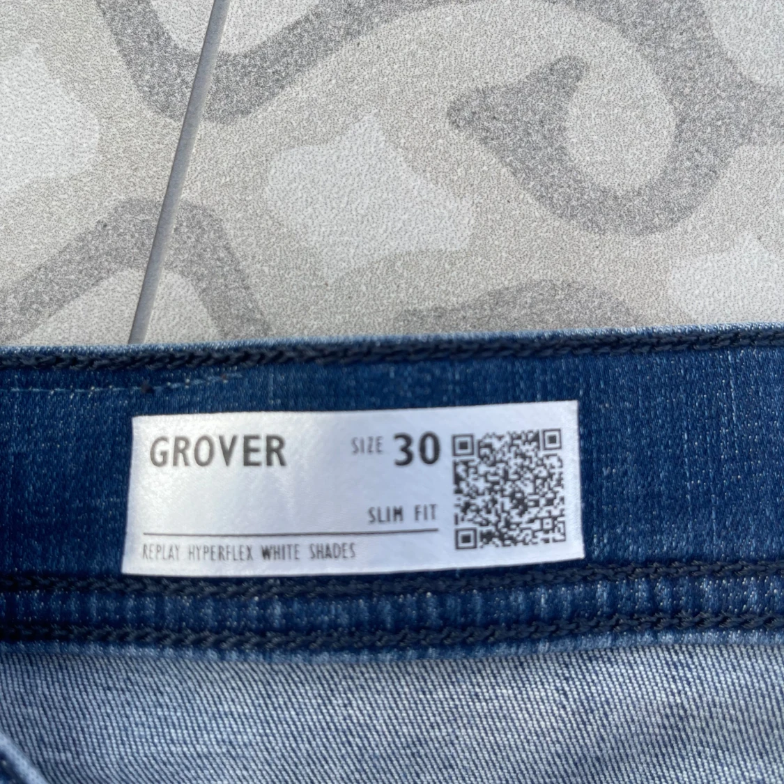 Blåa Replay Grover jeans - 3
