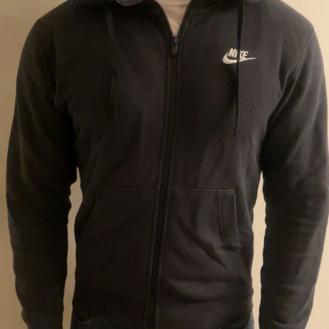 Svart hoodie från Nike