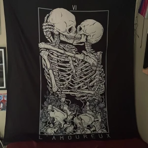 L'Amoureux - Väggdekoration med två skelett